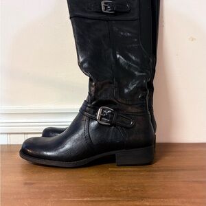 Kim Rogers Black Over the Knee Boots